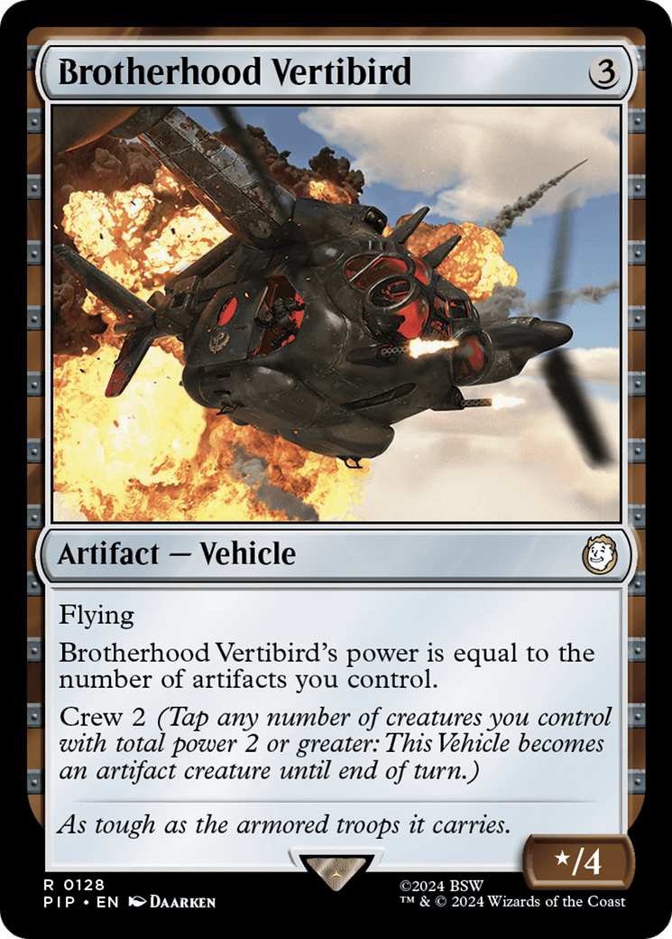 Brotherhood Vertibird [Fallout] MTG Single Magic: The Gathering  | Multizone: Comics And Games