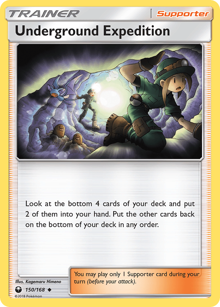 Underground Expedition (150/168) [Sun & Moon: Celestial Storm] Pokemon Single Pokémon  | Multizone: Comics And Games