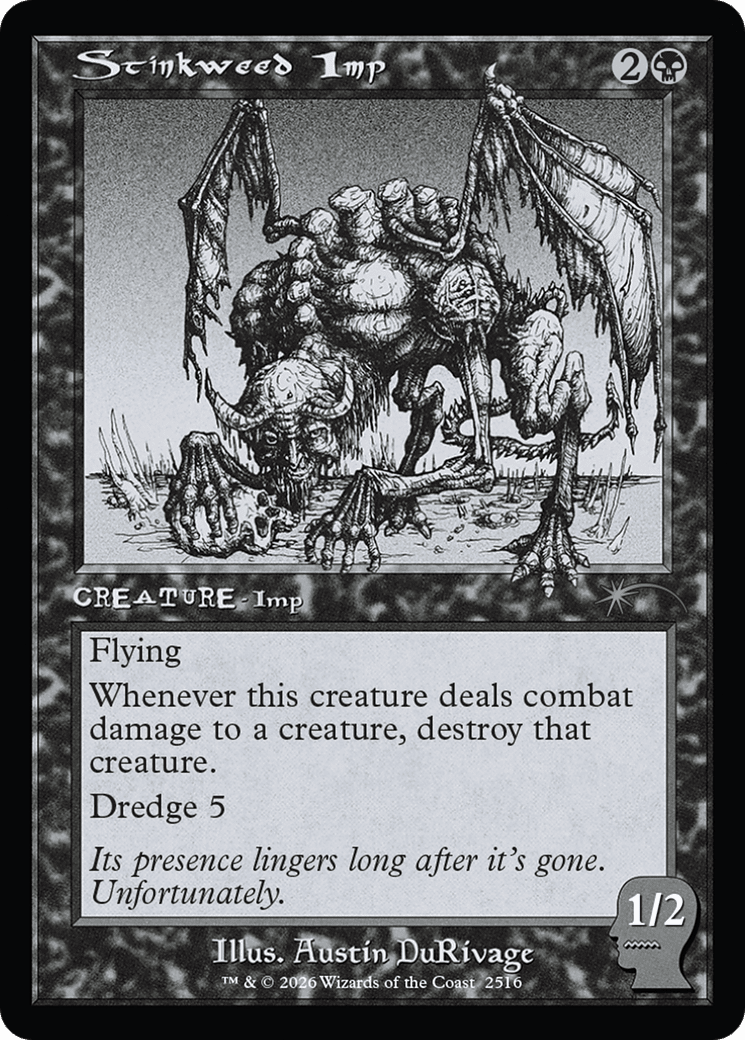 Stinkweed Imp [Secret Lair Drop Series] MTG Single Magic: The Gathering  | Multizone: Comics And Games