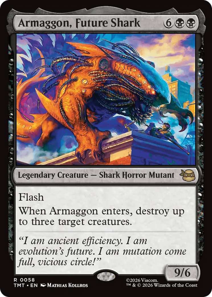 Armaggon, Future Shark [Teenage Mutant Ninja Turtles] MTG Single Magic: The Gathering  | Multizone: Comics And Games