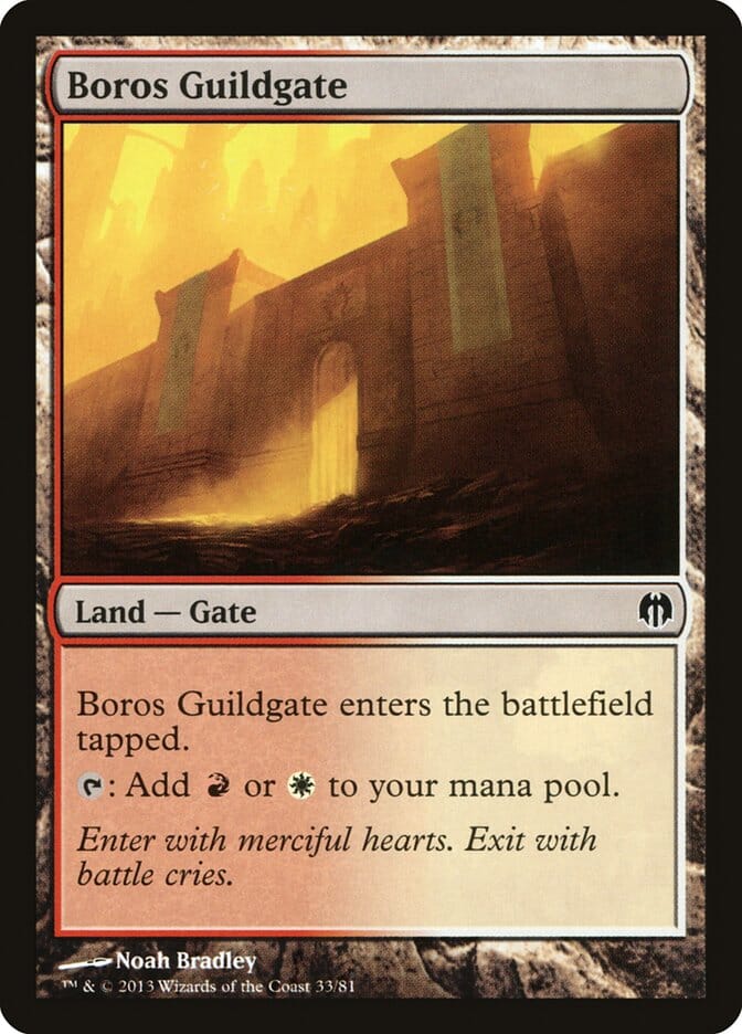 Boros Guildgate [Duel Decks: Heroes vs. Monsters] MTG Single Magic: The Gathering  | Multizone: Comics And Games