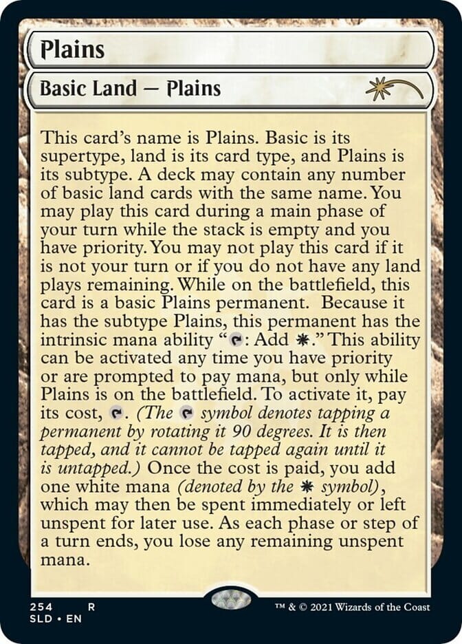 Plains (254) [Secret Lair Drop Series] MTG Single Magic: The Gathering  | Multizone: Comics And Games