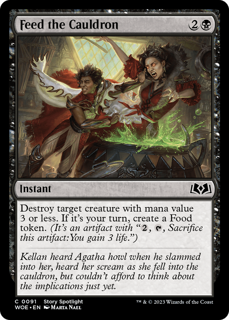 Feed the Cauldron [Wilds of Eldraine] MTG Single Magic: The Gathering  | Multizone: Comics And Games