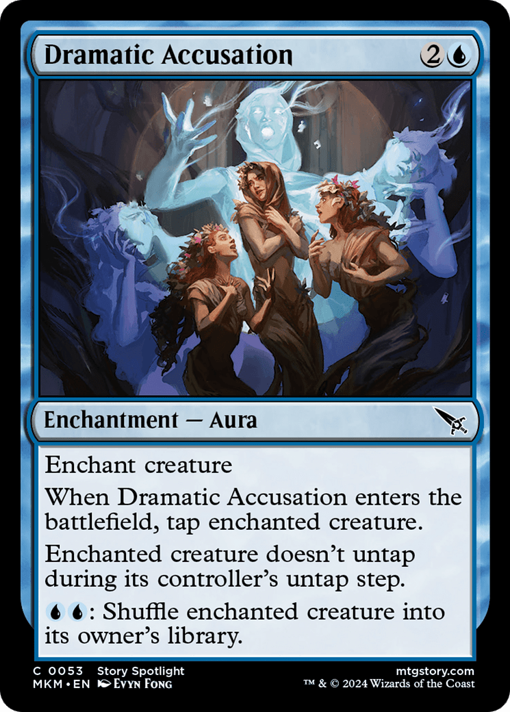 Dramatic Accusation [Murders at Karlov Manor] MTG Single Magic: The Gathering  | Multizone: Comics And Games