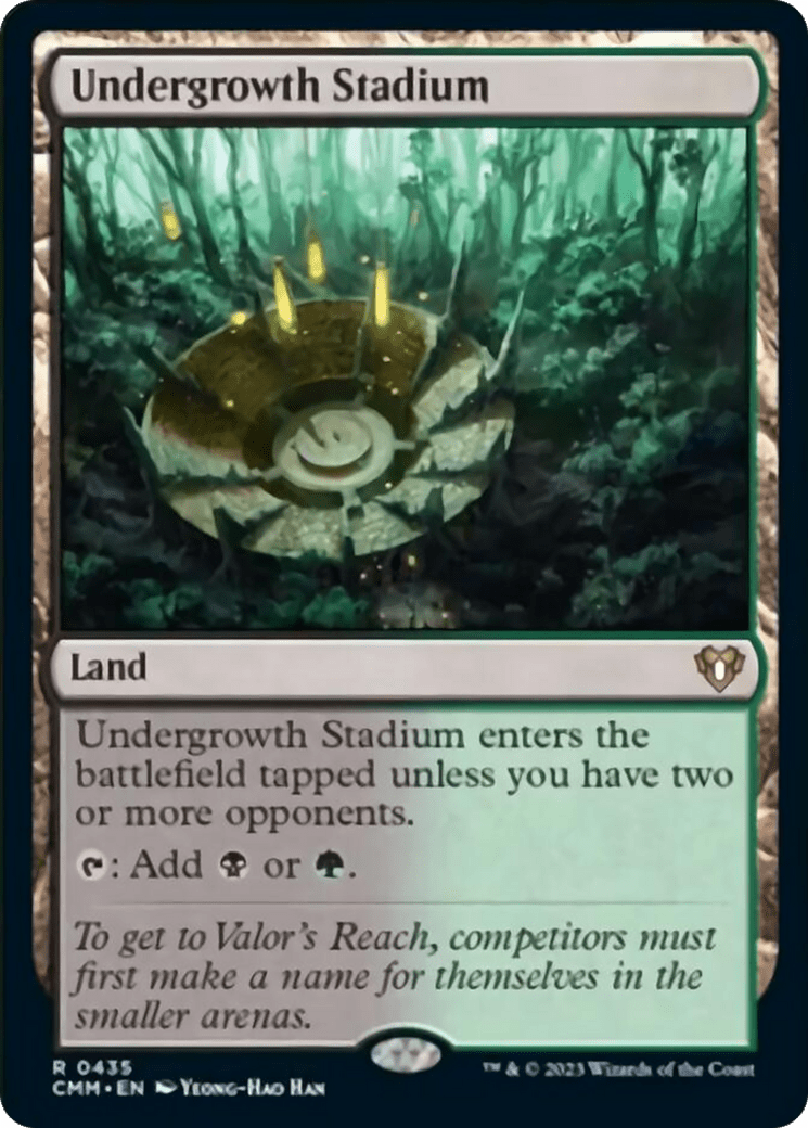 Undergrowth Stadium [Commander Masters] MTG Single Magic: The Gathering  | Multizone: Comics And Games