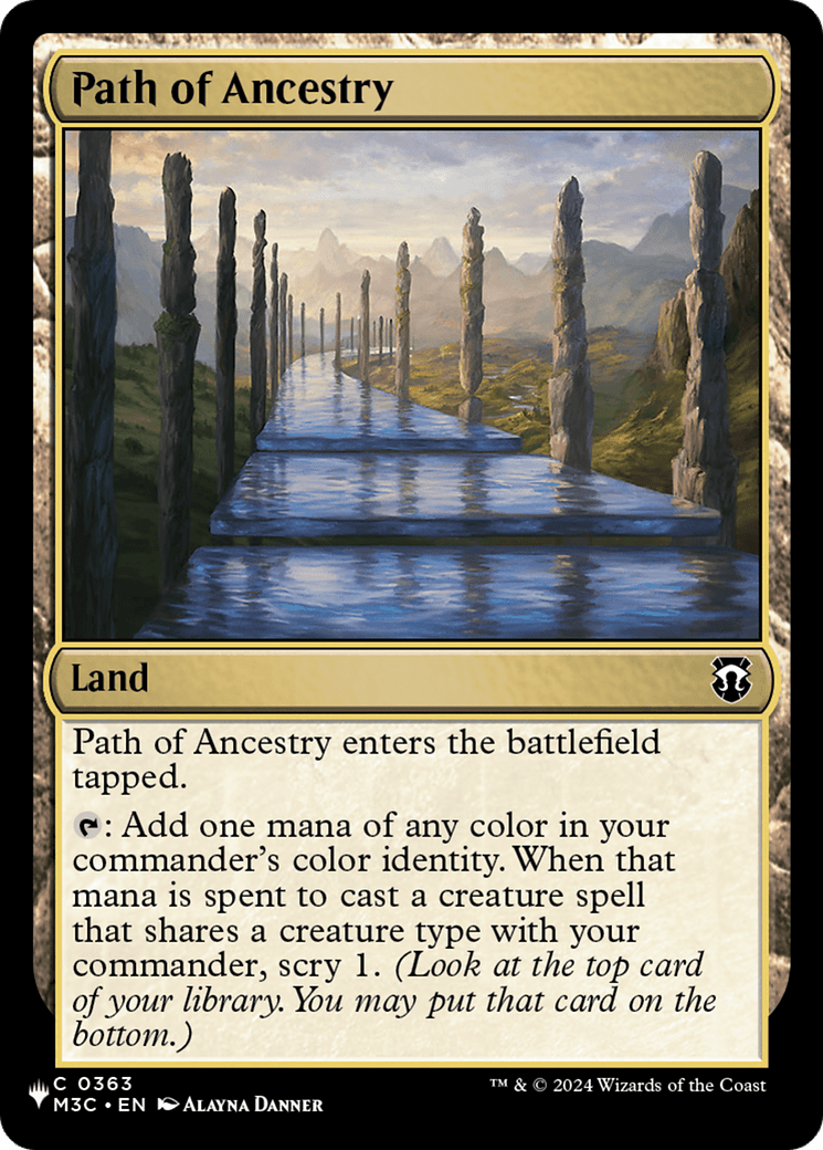 Path of Ancestry (M3C) [The List] MTG Single Magic: The Gathering  | Multizone: Comics And Games