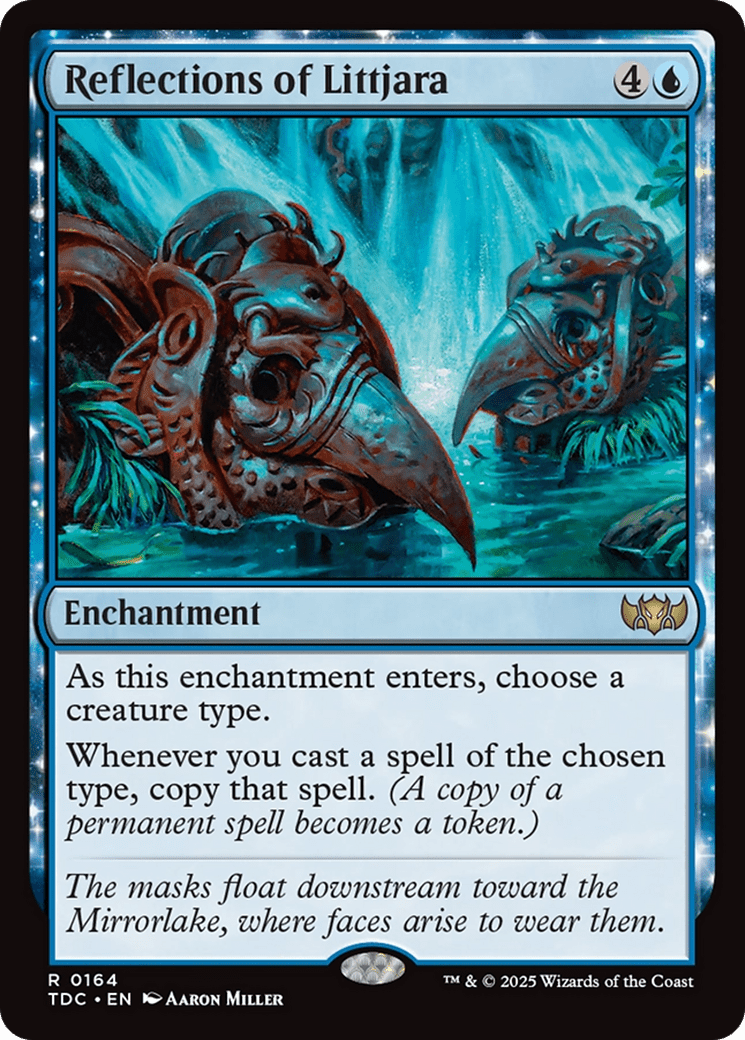 Reflections of Littjara [Tarkir: Dragonstorm Commander] MTG Single Magic: The Gathering  | Multizone: Comics And Games