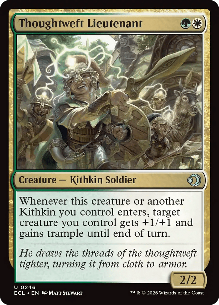 Thoughtweft Lieutenant [Lorwyn Eclipsed] MTG Single Magic: The Gathering  | Multizone: Comics And Games