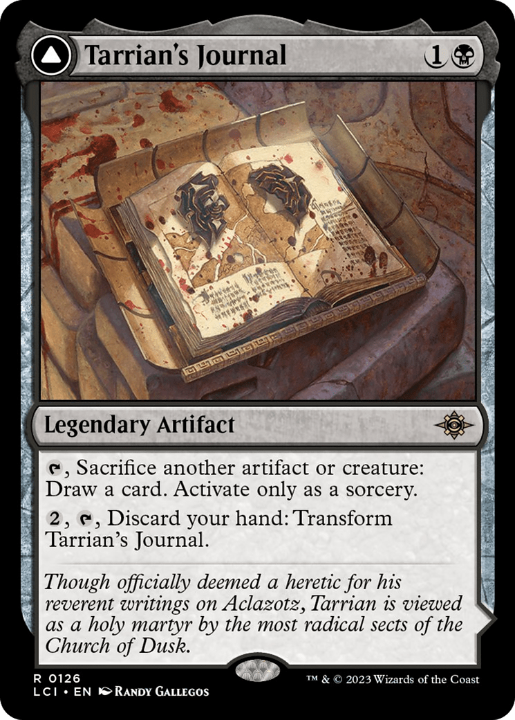 Tarrian's Journal // The Tomb of Aclazotz [The Lost Caverns of Ixalan] MTG Single Magic: The Gathering  | Multizone: Comics And Games