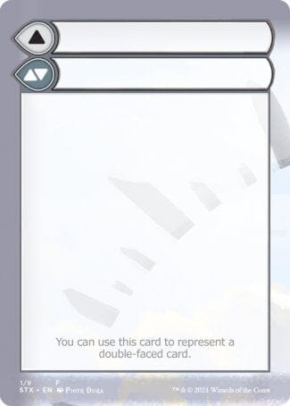 Helper Card (1/9) [Strixhaven: School of Mages Tokens] MTG Single Magic: The Gathering  | Multizone: Comics And Games