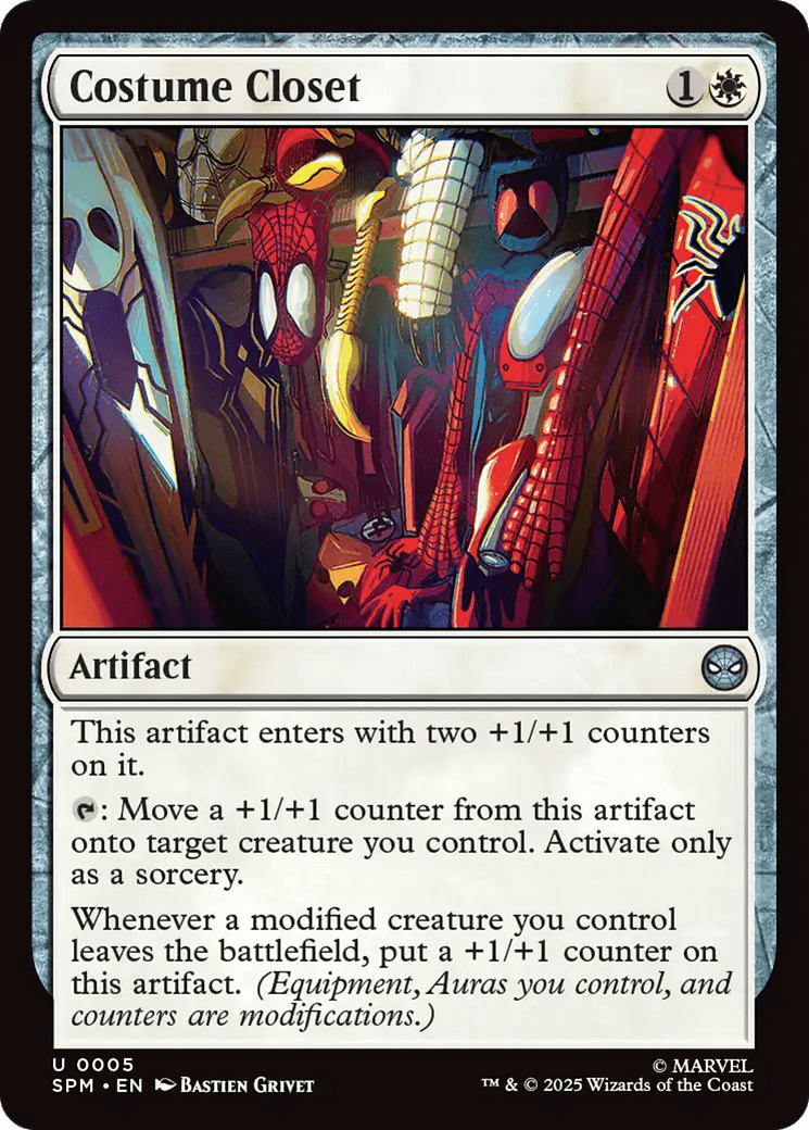 Costume Closet [Marvel's Spider-Man] MTG Single Magic: The Gathering  | Multizone: Comics And Games