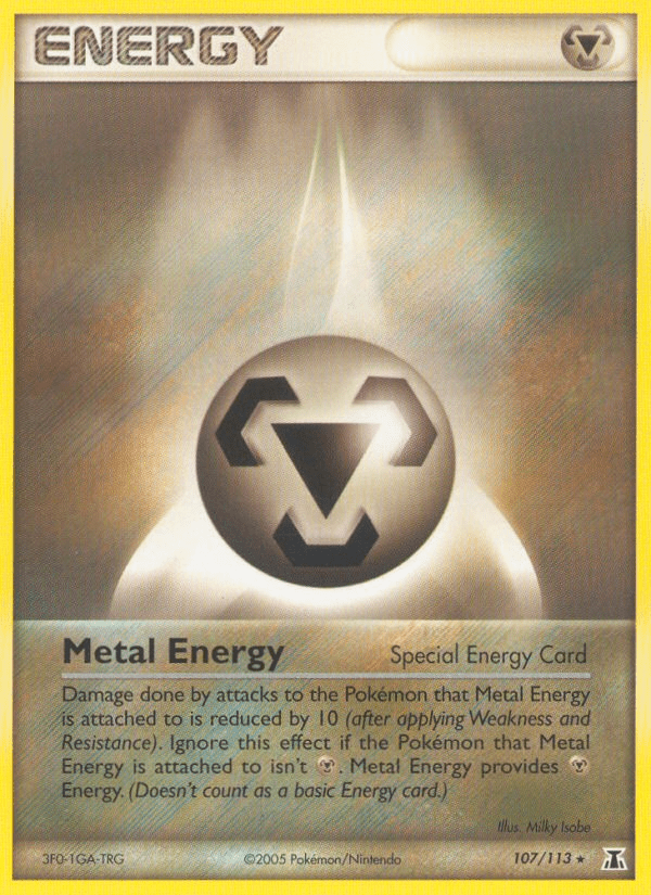 Metal Energy (107/113) [EX: Delta Species] Pokemon Single Pokémon  | Multizone: Comics And Games