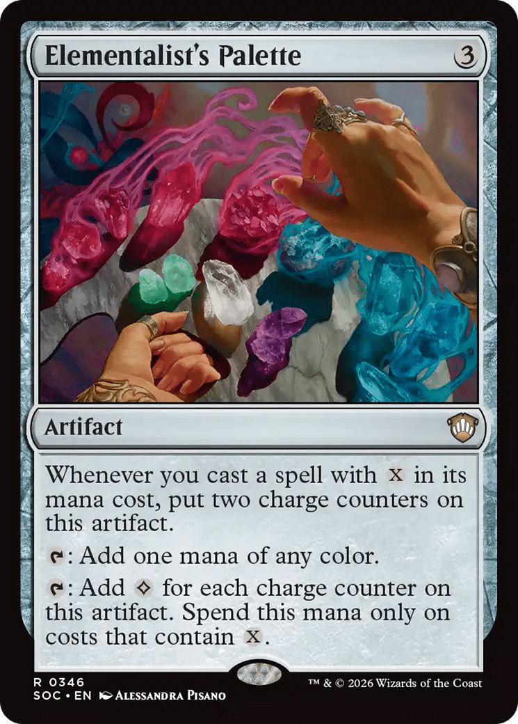 Elementalist's Palette [Secrets of Strixhaven Commander] MTG Single Magic: The Gathering  | Multizone: Comics And Games
