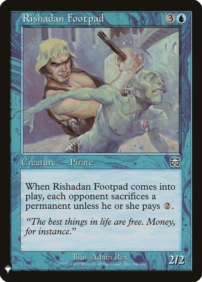 Rishadan Footpad [Mystery Booster] MTG Single Magic: The Gathering  | Multizone: Comics And Games
