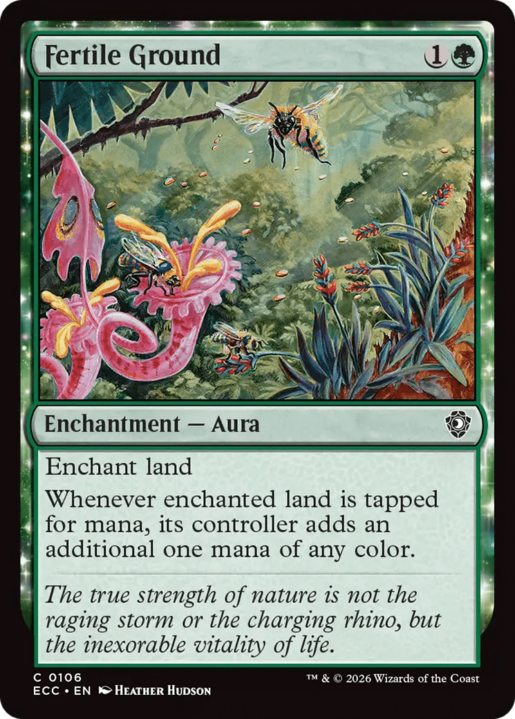 Fertile Ground [Lorwyn Eclipsed Commander] MTG Single Magic: The Gathering  | Multizone: Comics And Games