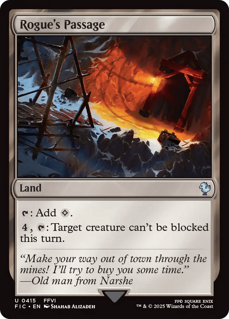 Rogue's Passage [FINAL FANTASY Commander] MTG Single Magic: The Gathering  | Multizone: Comics And Games