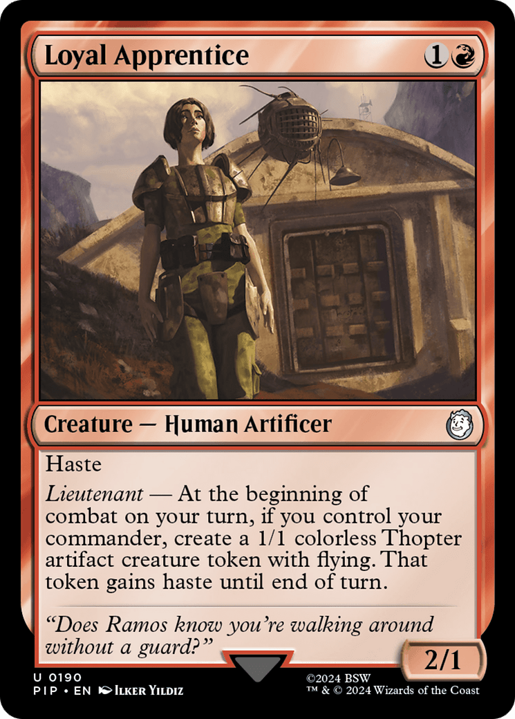 Loyal Apprentice [Fallout] MTG Single Magic: The Gathering  | Multizone: Comics And Games