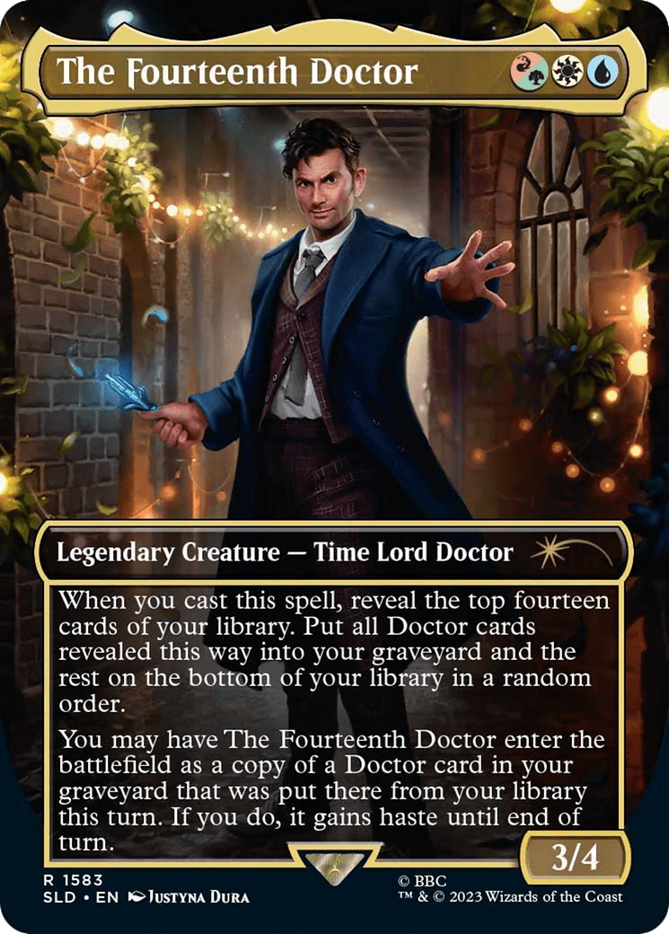 The Fourteenth Doctor [Secret Lair Drop Series] MTG Single Magic: The Gathering  | Multizone: Comics And Games