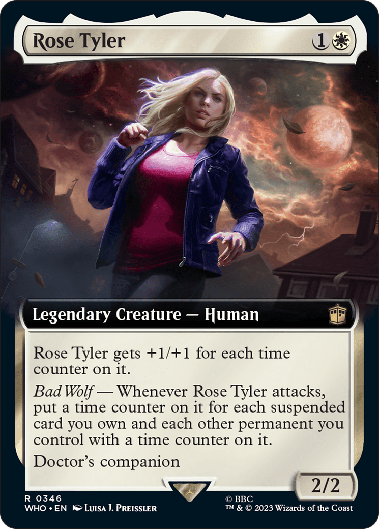 Rose Tyler (Extended Art) [Doctor Who] MTG Single Magic: The Gathering  | Multizone: Comics And Games