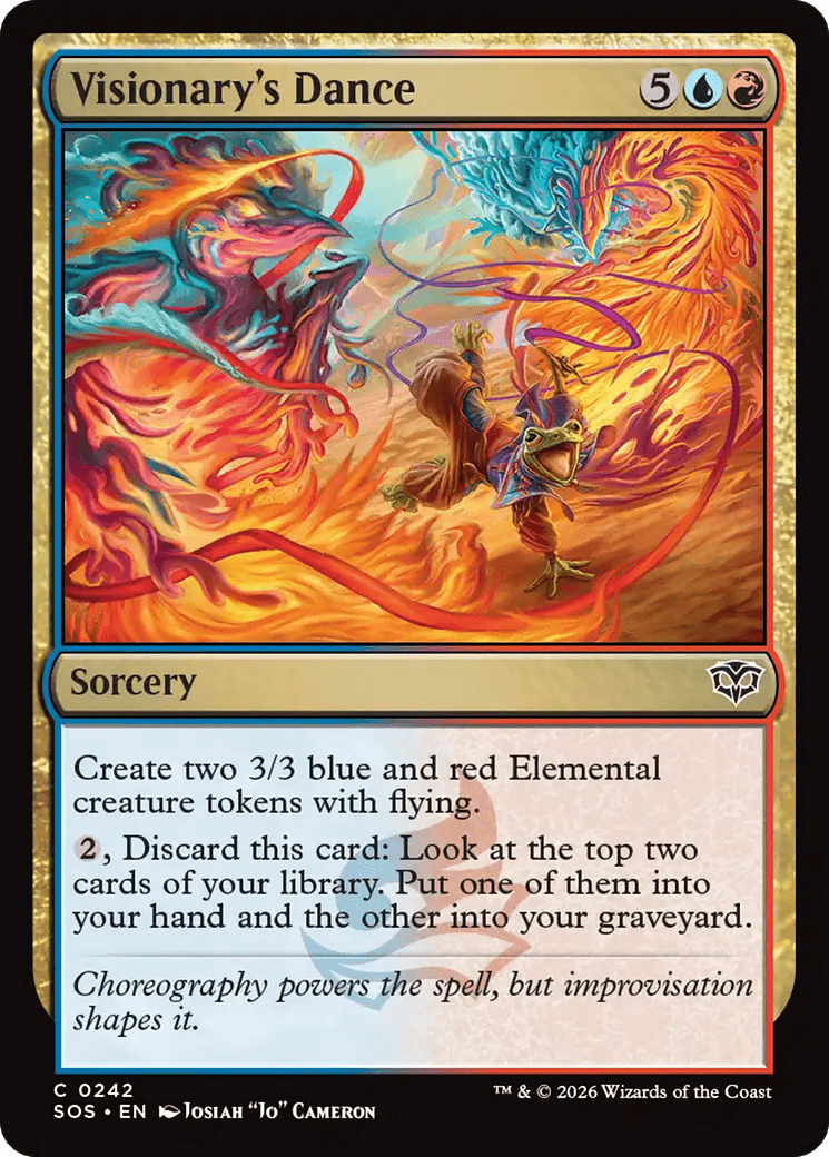 Visionary's Dance [Secrets of Strixhaven] MTG Single Magic: The Gathering  | Multizone: Comics And Games