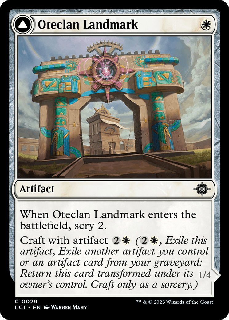 Oteclan Landmark [The Lost Caverns of Ixalan] MTG Single Magic: The Gathering  | Multizone: Comics And Games