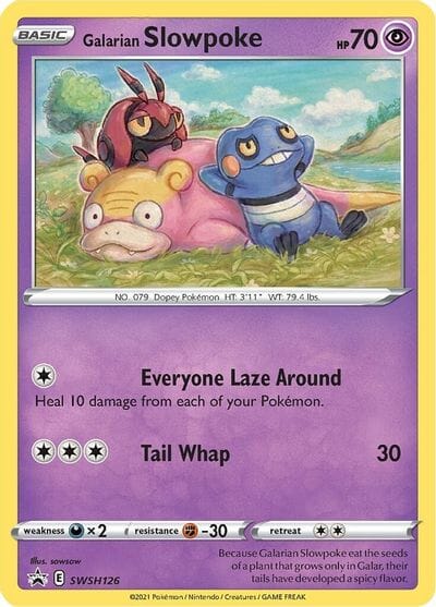 Galarian Slowpoke (SWSH126) [Sword & Shield: Black Star Promos] Pokemon Single Pokémon  | Multizone: Comics And Games