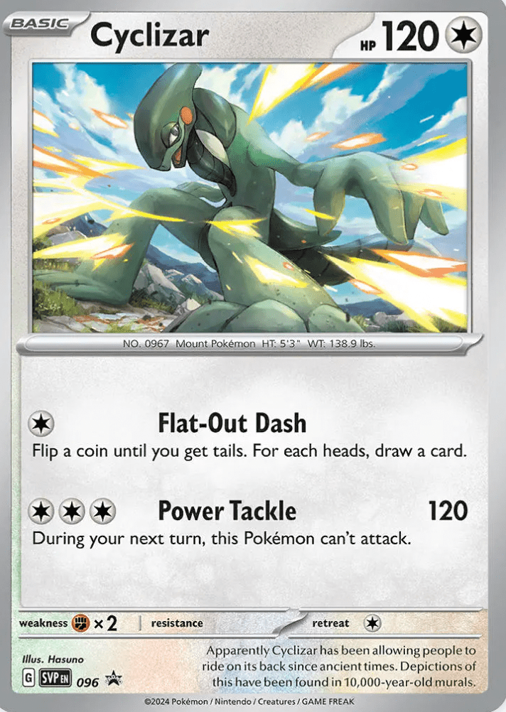 Cyclizar (096) [Scarlet & Violet: Black Star Promos] Pokemon Single Pokémon  | Multizone: Comics And Games