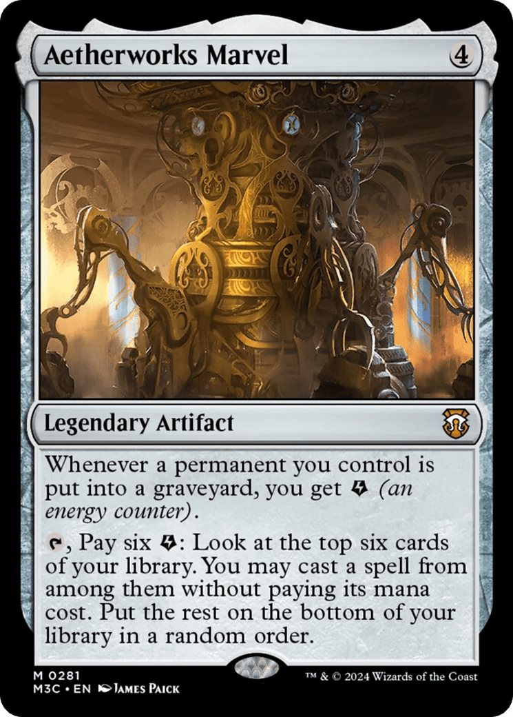 Aetherworks Marvel [Modern Horizons 3 Commander] MTG Single Magic: The Gathering  | Multizone: Comics And Games