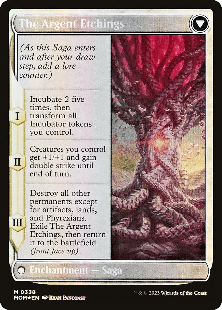Elesh Norn // The Argent Etchings (Serialized) [March of the Machine] MTG Single Magic: The Gathering  | Multizone: Comics And Games