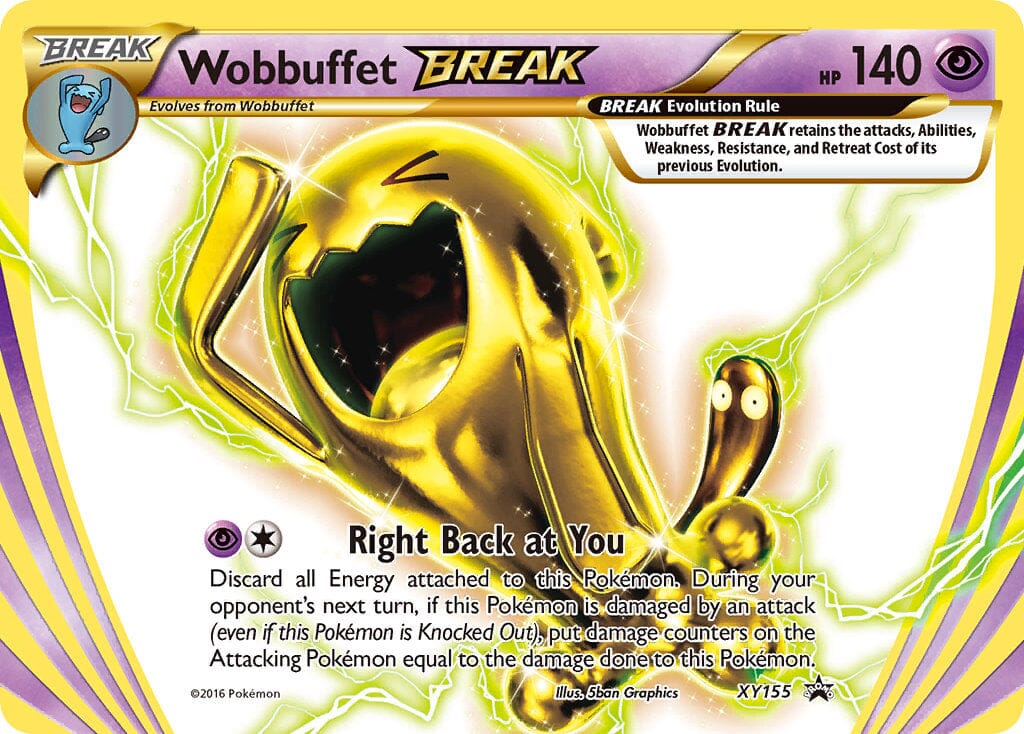 Wobbuffet BREAK (XY155) [XY: Black Star Promos] Pokemon Single Pokémon  | Multizone: Comics And Games