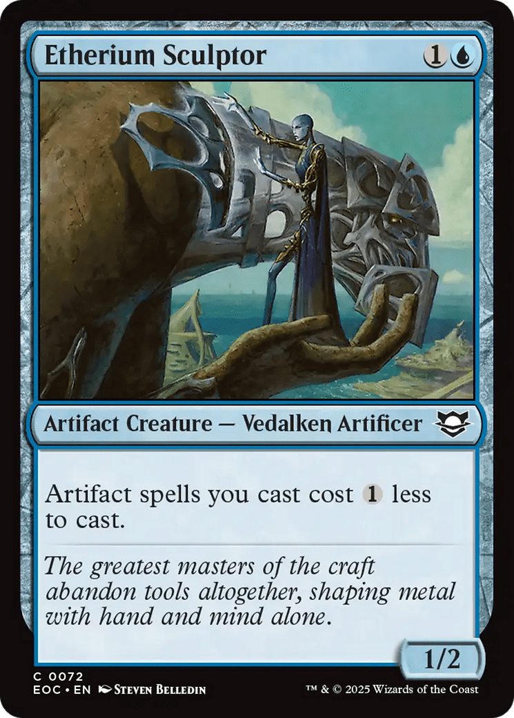 Etherium Sculptor [Edge of Eternities Commander] MTG Single Magic: The Gathering  | Multizone: Comics And Games