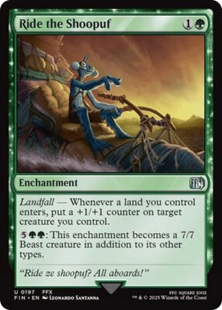 Ride the Shoopuf [FINAL FANTASY] MTG Single Magic: The Gathering  | Multizone: Comics And Games