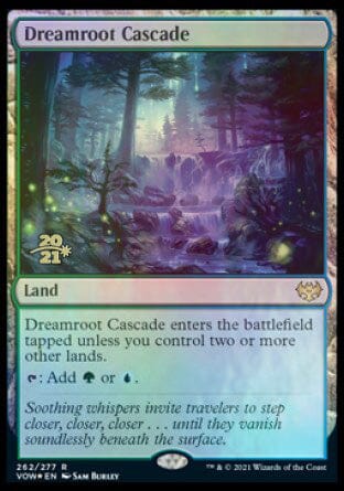 Dreamroot Cascade [Innistrad: Crimson Vow Prerelease Promos] MTG Single Magic: The Gathering  | Multizone: Comics And Games