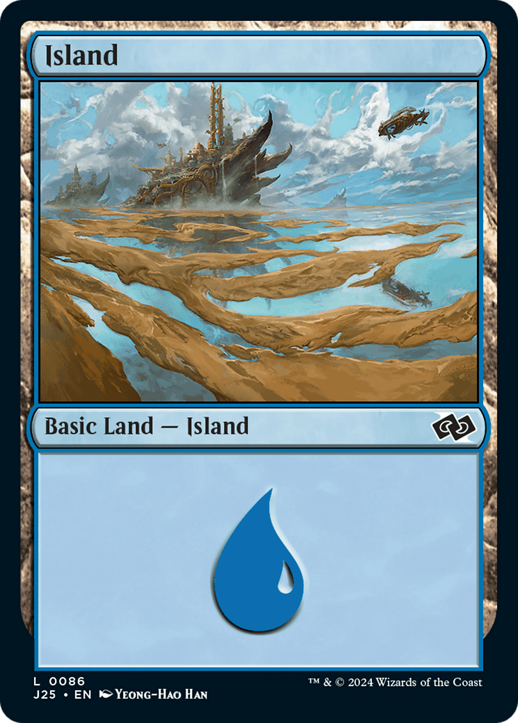 Island (86) [Foundations Jumpstart] MTG Single Magic: The Gathering  | Multizone: Comics And Games