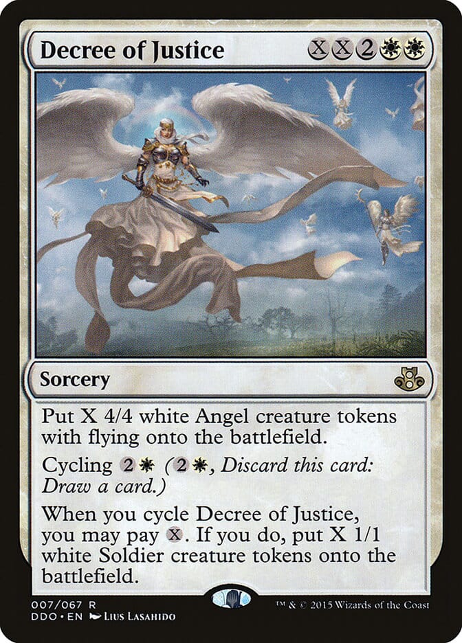 Decree of Justice [Duel Decks: Elspeth vs. Kiora] MTG Single Magic: The Gathering  | Multizone: Comics And Games