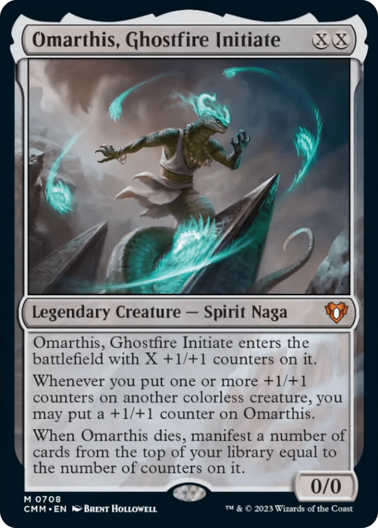Omarthis, Ghostfire Initiate [Commander Masters] MTG Single Magic: The Gathering  | Multizone: Comics And Games
