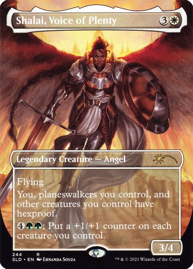 Shalai, Voice of Plenty [Secret Lair Drop Series] MTG Single Magic: The Gathering  | Multizone: Comics And Games