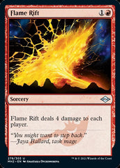 Flame Rift (Foil Etched) [Modern Horizons 2] MTG Single Magic: The Gathering  | Multizone: Comics And Games