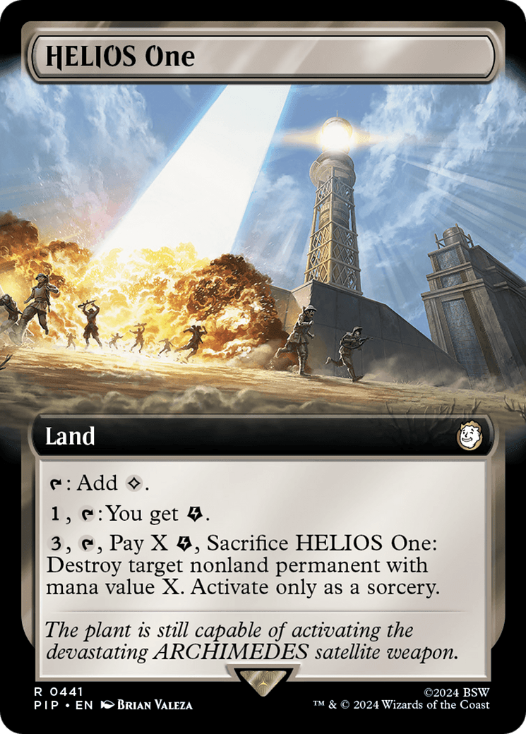 HELIOS One (Extended Art) [Fallout] MTG Single Magic: The Gathering  | Multizone: Comics And Games