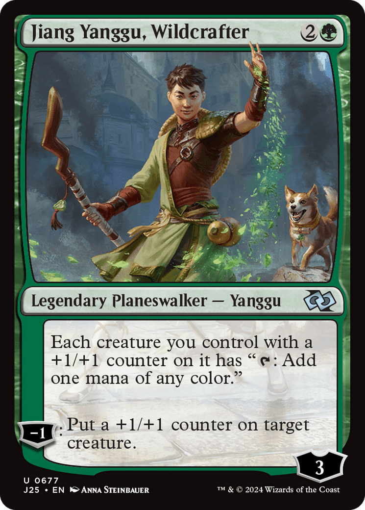 Jiang Yanggu, Wildcrafter [Foundations Jumpstart] MTG Single Magic: The Gathering  | Multizone: Comics And Games