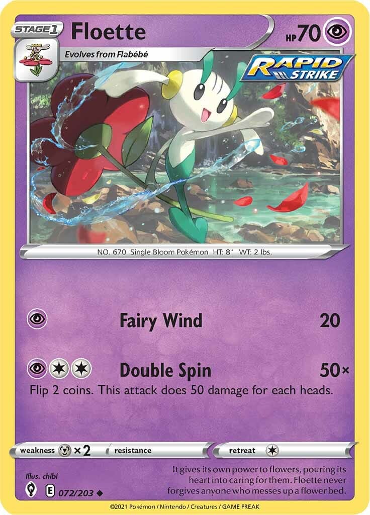 Floette (072/203) [Sword & Shield: Evolving Skies] Pokemon Single Pokémon  | Multizone: Comics And Games