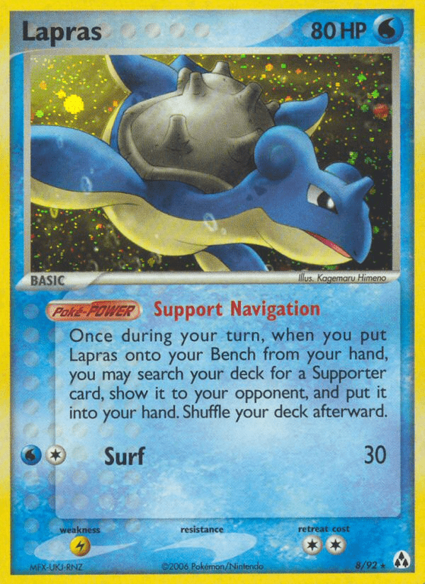Lapras (8/92) [EX: Legend Maker] Pokemon Single Pokémon  | Multizone: Comics And Games