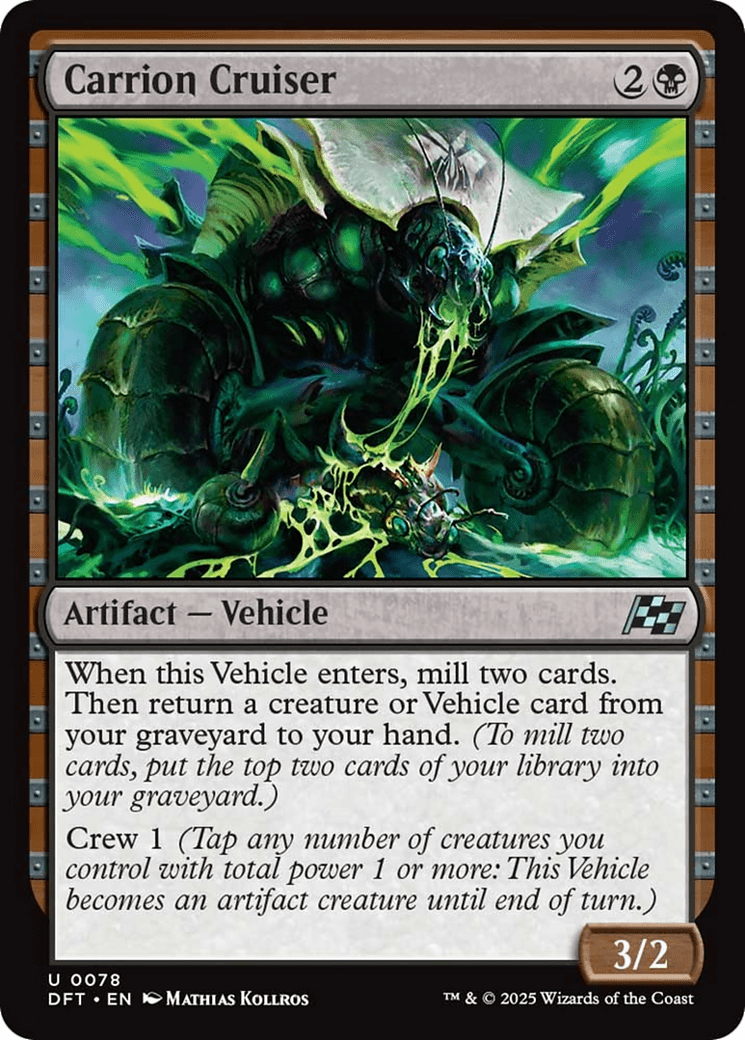 Carrion Cruiser [Aetherdrift] MTG Single Magic: The Gathering  | Multizone: Comics And Games