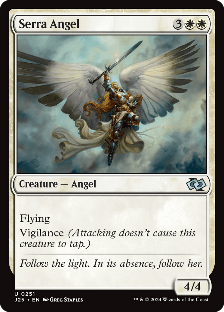 Serra Angel [Foundations Jumpstart] MTG Single Magic: The Gathering  | Multizone: Comics And Games