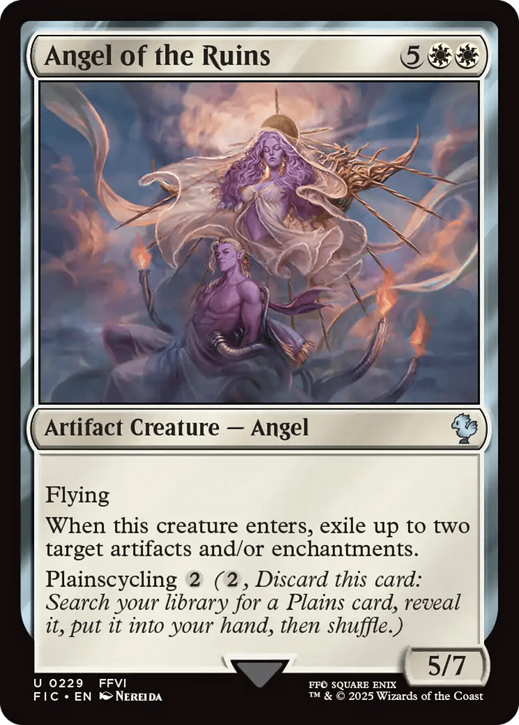 Angel of the Ruins [FINAL FANTASY Commander] MTG Single Magic: The Gathering  | Multizone: Comics And Games