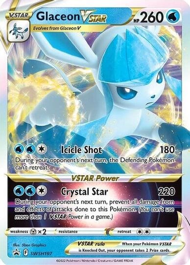 Glaceon VSTAR (SWSH197) [Sword & Shield: Black Star Promos] Pokemon Single Pokémon  | Multizone: Comics And Games