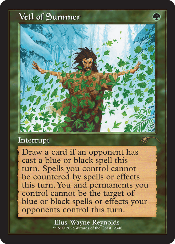 Veil of Summer (2348) [Secret Lair Drop Series] MTG Single Magic: The Gathering  | Multizone: Comics And Games