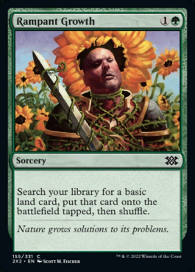 Rampant Growth [Double Masters 2022] MTG Single Magic: The Gathering  | Multizone: Comics And Games