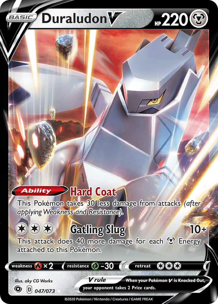 Duraludon V (047/073) [Sword & Shield: Champion's Path] Pokemon Single Pokémon  | Multizone: Comics And Games