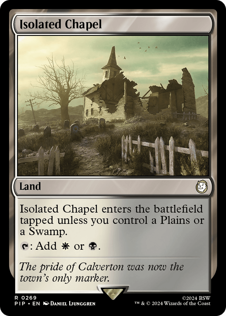 Isolated Chapel [Fallout] MTG Single Magic: The Gathering  | Multizone: Comics And Games